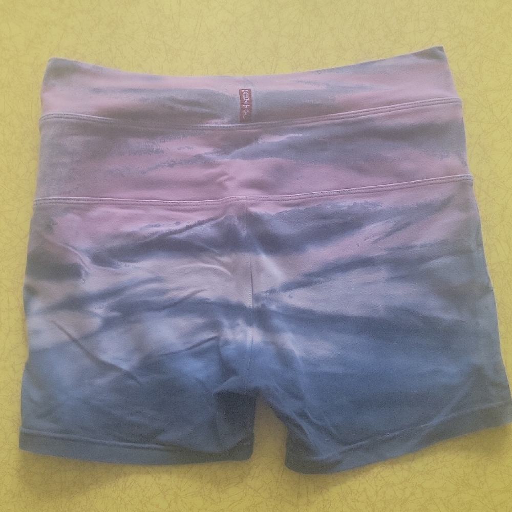 Hard Tail Forever Women's Tie Dyed Bike Shorts, Size L